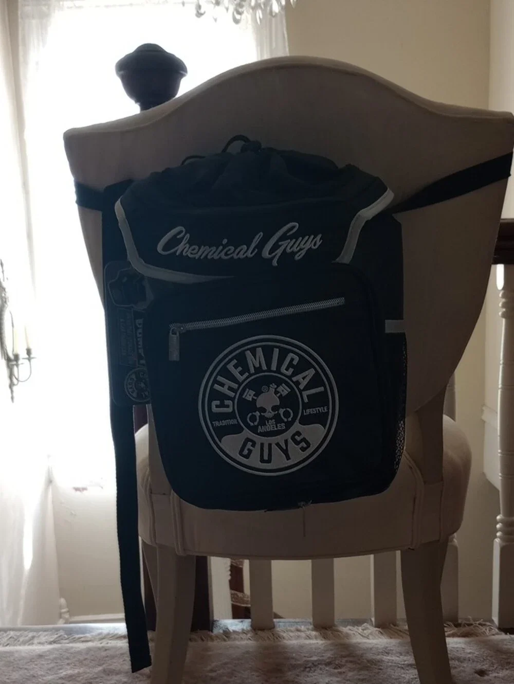 NWT CHEMICAL GUYS LOS ANGELES THE DUMPY STORAGE BIN/TRASH CAN/TRAVEL BAG/COOLER